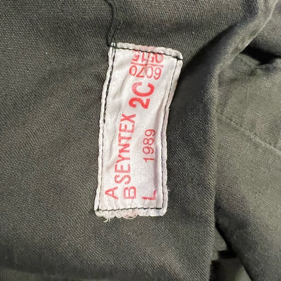 Vintage 1989 Unisex Military-Issued Cotton Canvas Field Jacket - Picture 5 of 9